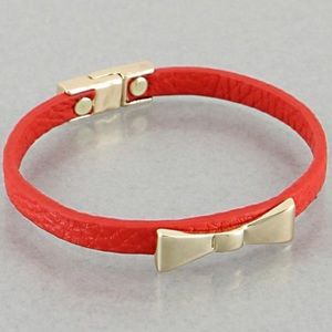 Red Bow Bracelet